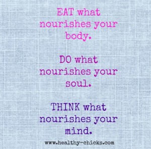 » Blog Archive Monday Inspiration: What Nourishes Your Mind, Body ...